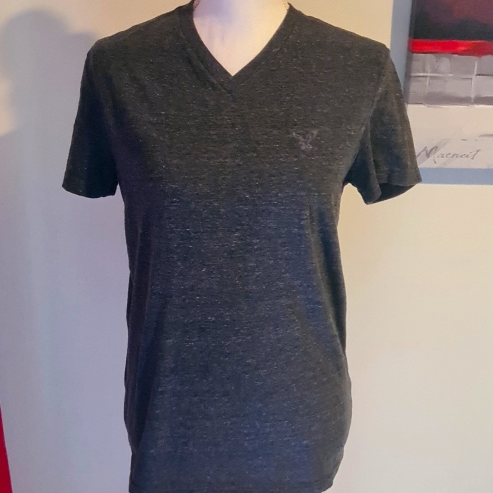 American Eagle Men's V-neck Tee. Size XS